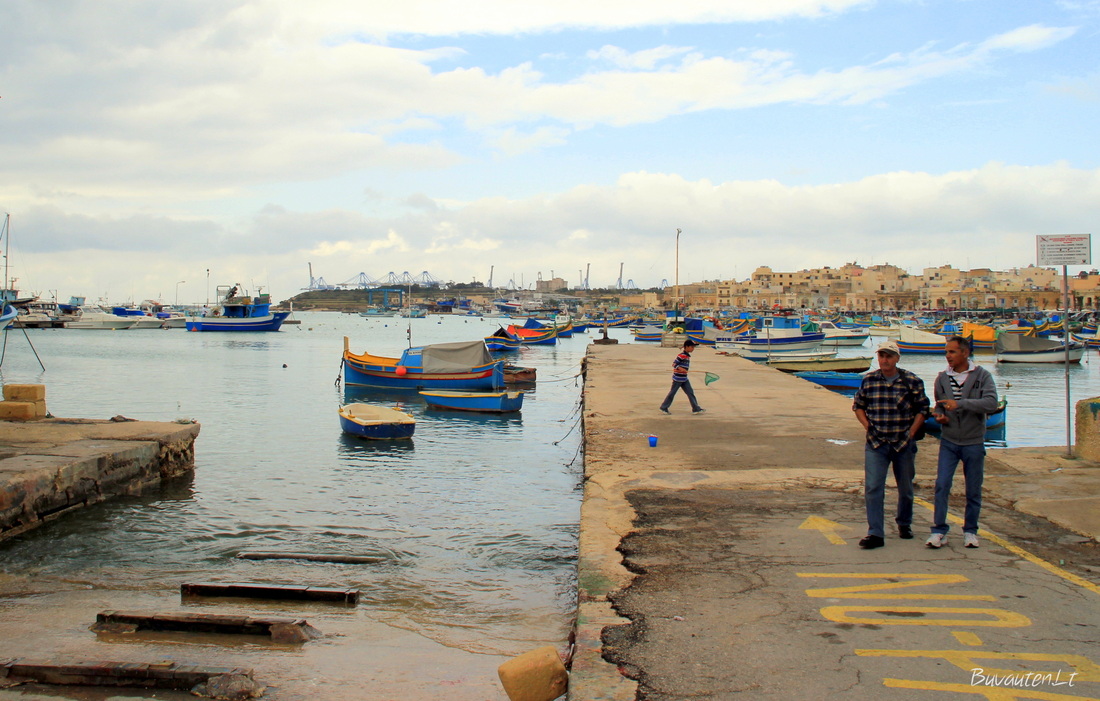 Marsaxlokk - žuvimi kvepiantis Maltos miestelis