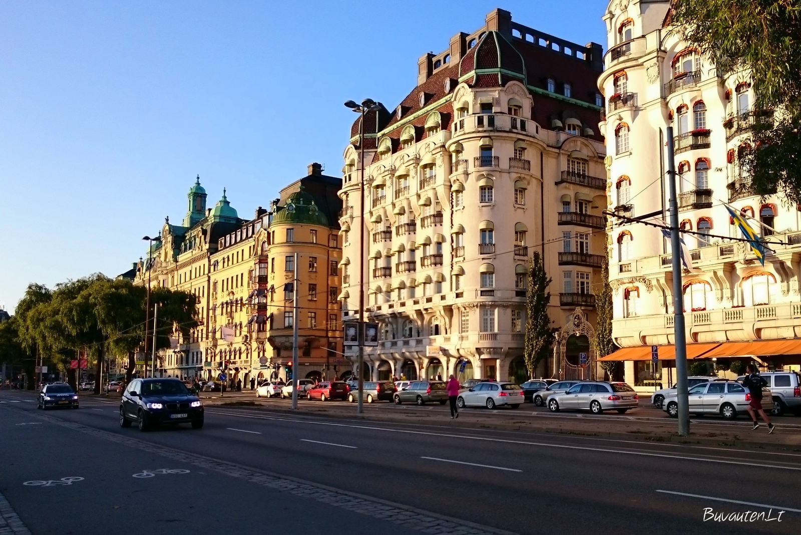Viena brangiausių Stokholme – Strandvägen gatvė