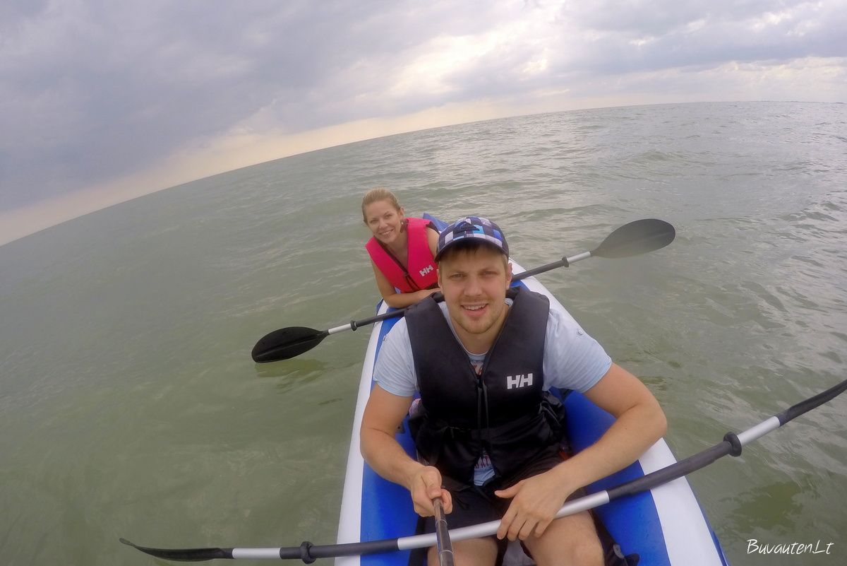 Kayak sea trip