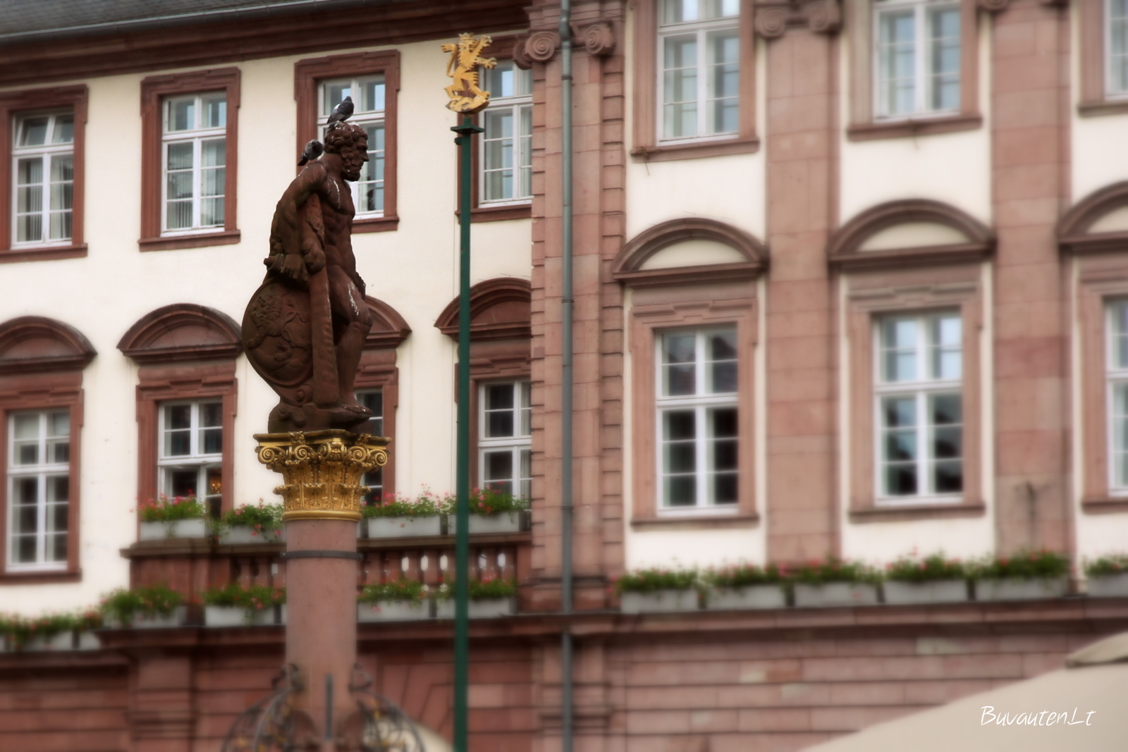 Heidelbergas per karą beveik nenukentėjo