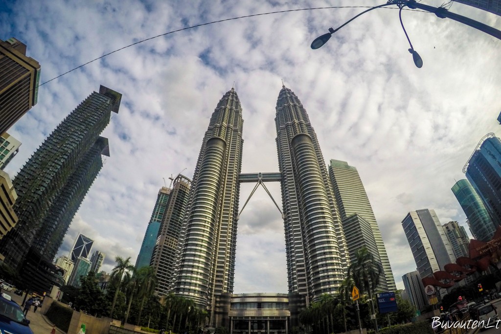 Petronas bokštai dvyniai - Kuala Lumpuro simbolis