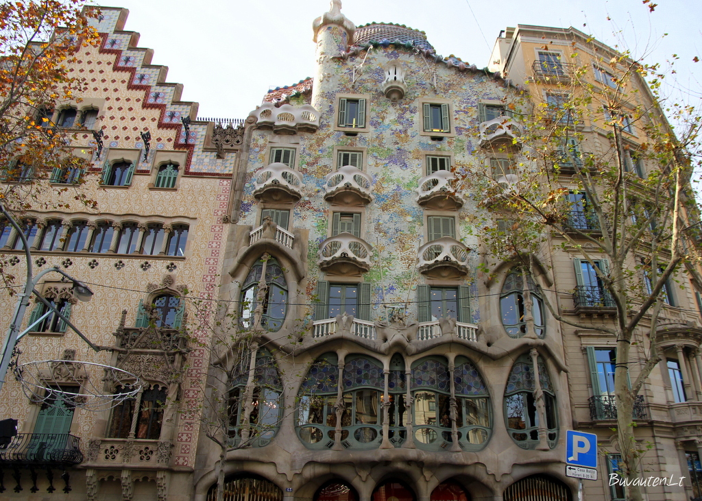 Trys unikalūs namai Barselonoje