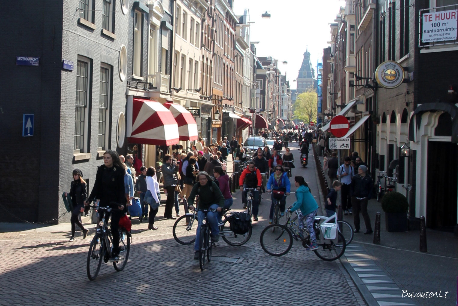 Amsterdamo gatvėse karaliauja dviratininkai